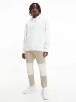 Calvin Klein - Ανδρικό Φούτερ με Κουκούλα J30J320604-YBI Λευκό