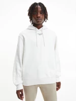 Calvin Klein - Ανδρικό Φούτερ με Κουκούλα J30J320604-YBI Λευκό