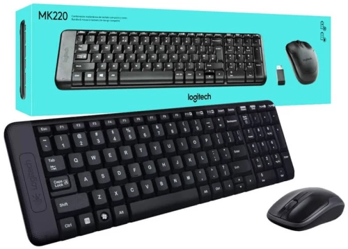 LOGITECH Wireless Keyboard & Mouse MK220