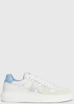 Calvin Klein - Cupsole Lth Ανδρικά Chunky Sneakers YM0YM00897-0LG Λευκό
