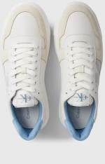 Calvin Klein - Cupsole Lth Ανδρικά Chunky Sneakers YM0YM00897-0LG Λευκό