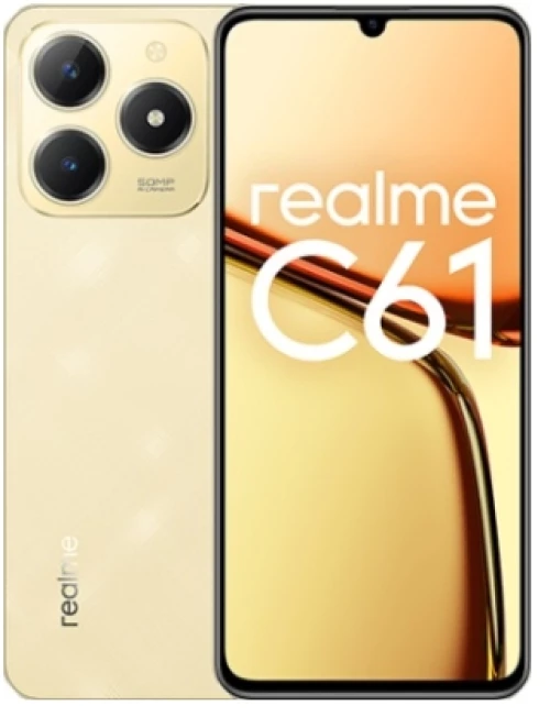 Realme C61 4G (6GB/128GB) Sparkle Gold