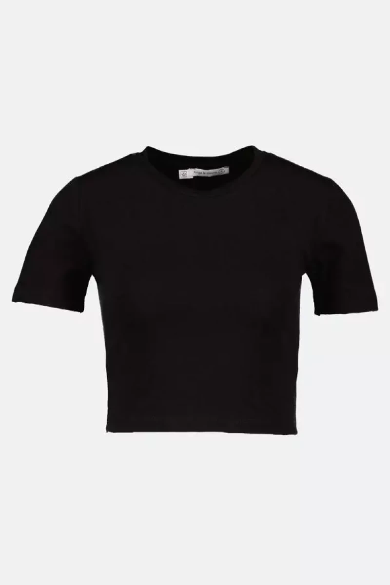 Kings & Clowns - Γυναικείο T-shirt Regular Fit Μαύρο