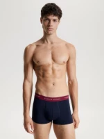 Tommy Hilfiger - Ανδρικά Μποξεράκια 3Pack Wb Trunk UM0UM02763-0SS Μπλε Ναυτικό