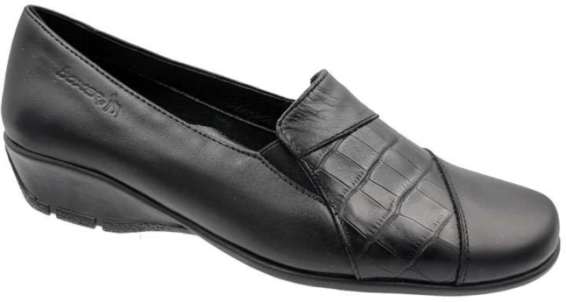 Boxer 52952 | 52973 15-011 Μαύρα Γυναικεία Μοκασίνια