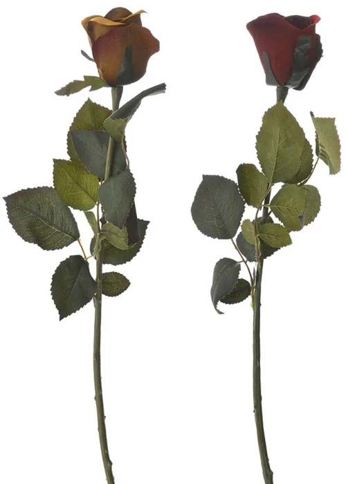 Τεχνητό κλαδί τριαντάφυλλο μπακαράς 71 εκ