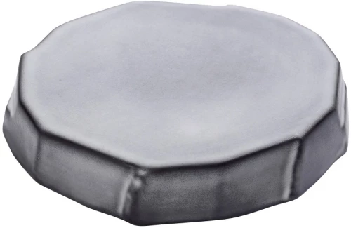 Iceberg πιάτο πήλινο γκρι ματ 22.5x4 εκ