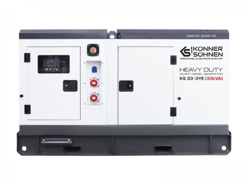 KS 33-3YE three-phase diesel power station - KONNER-SOHNEN