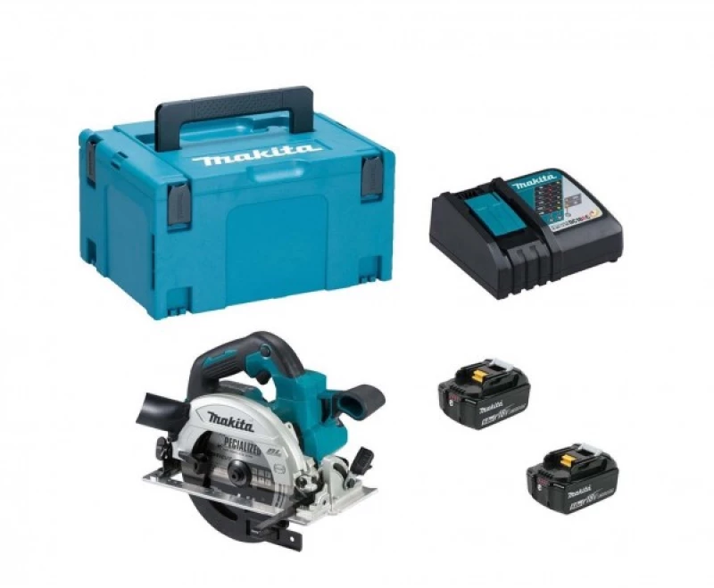 MAKITA ΔΙΣΚΟΠΡΙΟΝΟ 18V 5.0AH 165MM DHS660RTJ - MAKITA