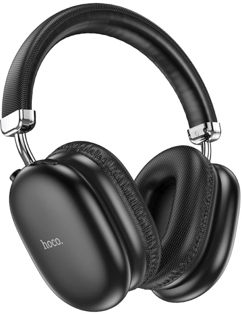 Wireless Ακουστικά Stereo Hoco W35 Max Joy V5.3 800mAh 90 'Ωρες Λειτουργίας με υποδοχή Micro SD και AUX Μαύρα