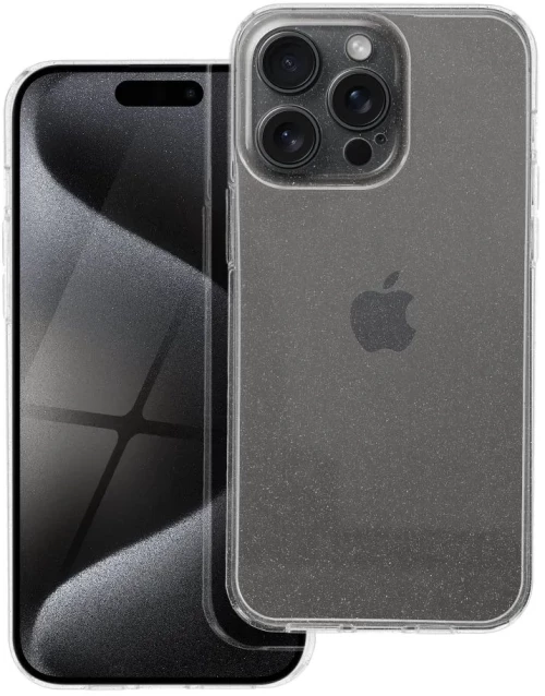 TechWave Glam case for iPhone 15 Pro Max transparent