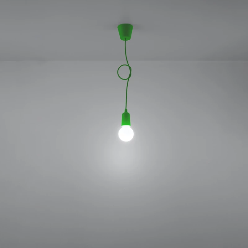 Κρεμαστό φωτιστικό Diego 1,PVC,1xE27/60w