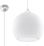 Κρεμαστό φωτιστικό Ball 1,λευκό,1xE27/60w