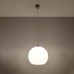 Κρεμαστό φωτιστικό Ball 1,λευκό,1xE27/60w