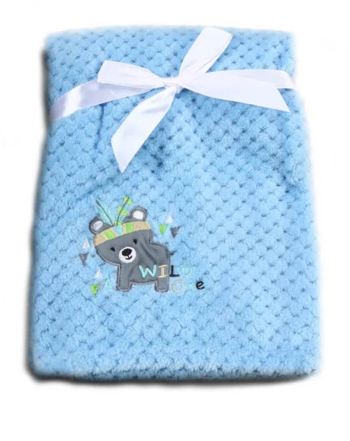 Κουβέρτα Fleece 80x110cm Freya Moni Blue 3800146263980