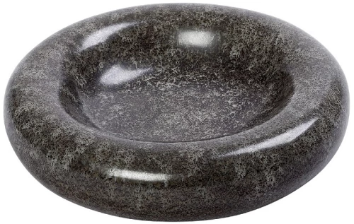 Fusion πιάτο πήλινο πράσινο με γκρι σετ δύο τεμαχίων 20.3x5 εκ