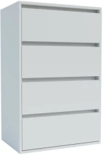 Συρταριέρα Idea Λευκό 80x42x100cm