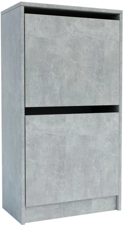 Παπουτσοθήκη Rolf Γκρι 50x28x94cm