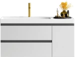 ΣΕΤ ΠΑΓΚΟΥ SARON 100cm PLYWOOD χρ.LIGHT GREY S3BSAR100LGR