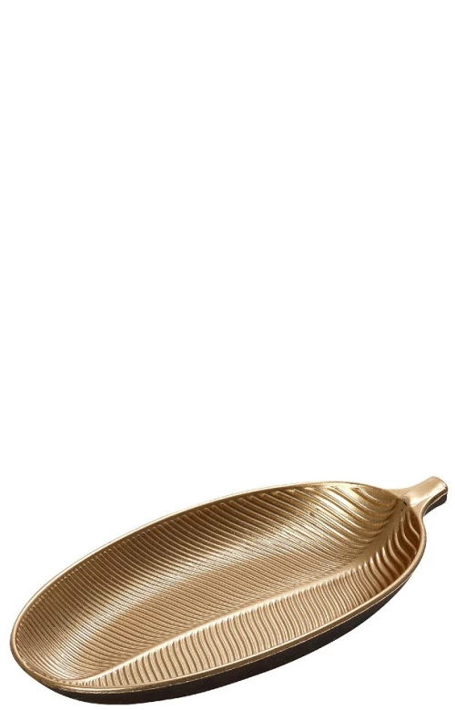 Μπωλ φτερό σε χρυσή απόχρωση σετ έξι τεμαχίων 15x8 εκ