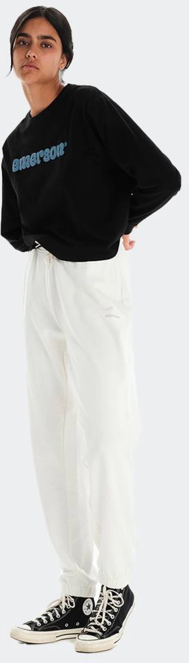 Emerson Women's Sweat Pants - 242.EW25.93-OFF WHITE