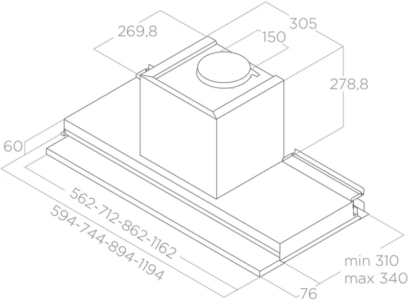ELICA BOXIN DRY IX/A/75 PRF0181828