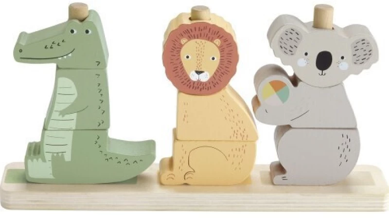 FISHER PRICE ΠΑΙΧΝΙΔΙ ΚΙΝΗΤΙΚΩΝ ΔΕΞΙΟΤΗΤΩΝ ΞΥΛΙΝΑ ΖΩΑΚΙΑ- HXV04