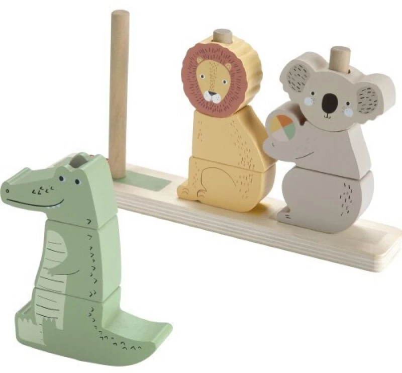 FISHER PRICE ΠΑΙΧΝΙΔΙ ΚΙΝΗΤΙΚΩΝ ΔΕΞΙΟΤΗΤΩΝ ΞΥΛΙΝΑ ΖΩΑΚΙΑ- HXV04
