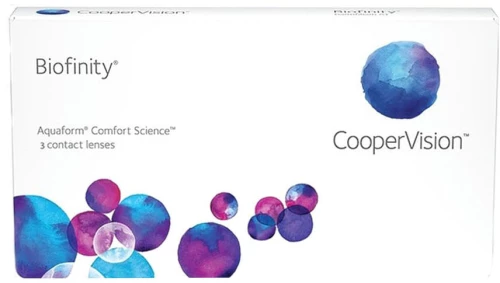 Cooper Vision biofinity XR(3φακοί επαφής)μηνιαίοι