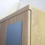 Ντουλάπα Δίφυλλη Top Mix 60x33x183cm Σονόμα με Καθρέπτη