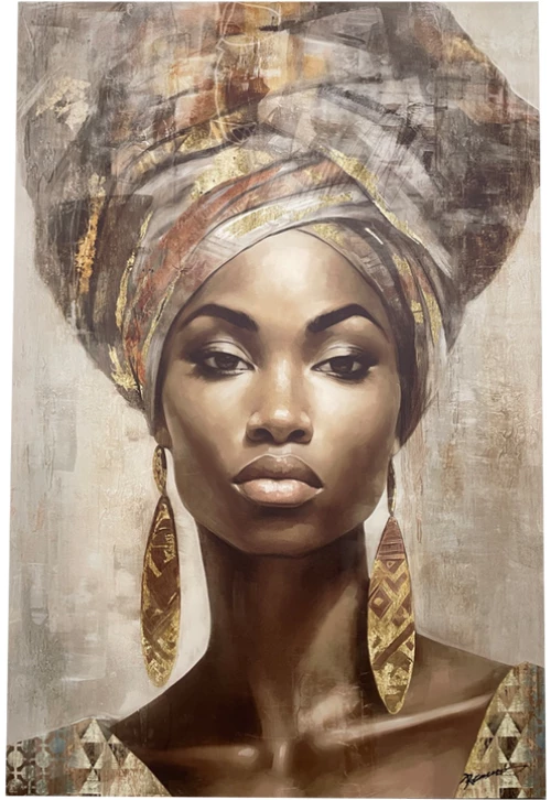 Πίνακας σε καμβά Siena Inart 80x3x120εκ (1 τεμάχια)