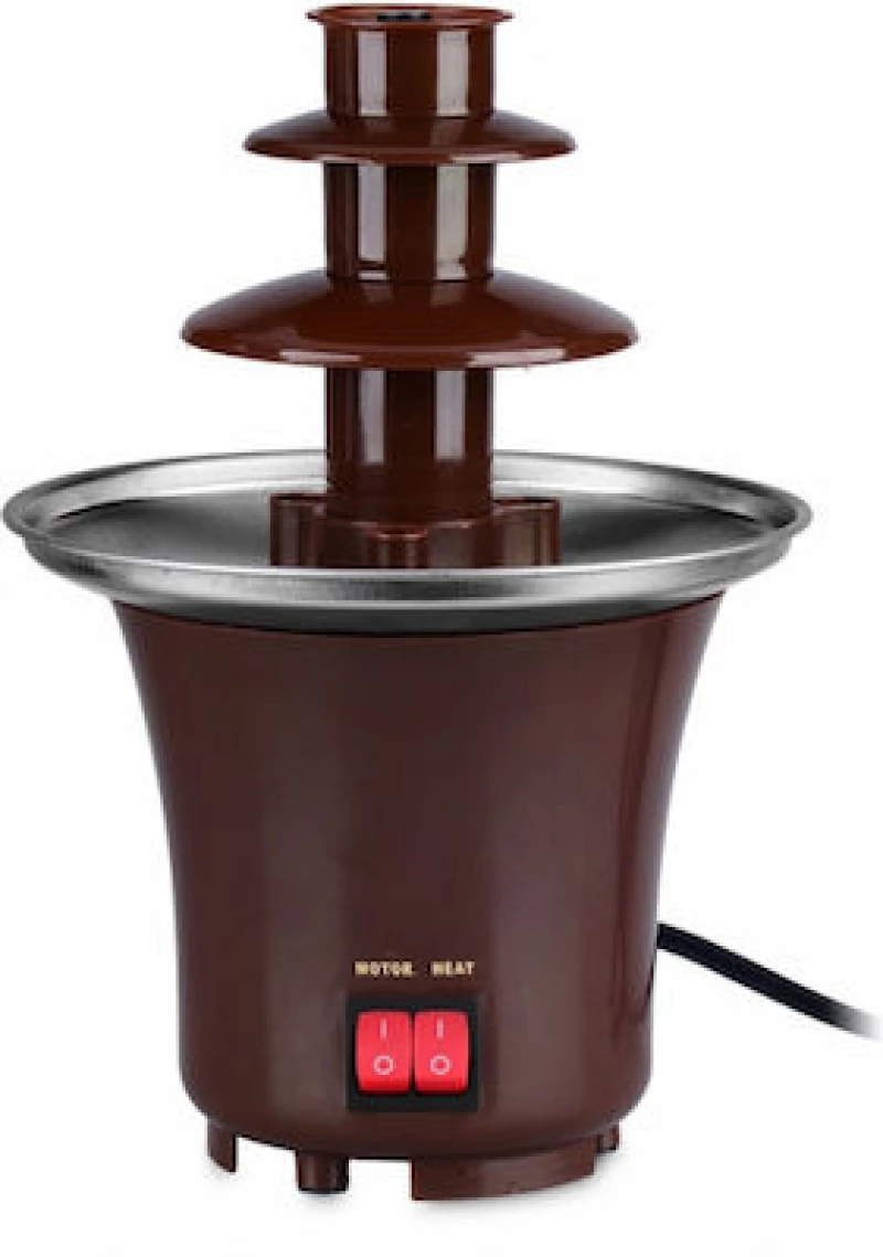 Συντριβάνι Σοκολάτας με 3 Επίπεδα -Mini Chocolate Fondue Fountain