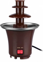 Συντριβάνι Σοκολάτας με 3 Επίπεδα -Mini Chocolate Fondue Fountain