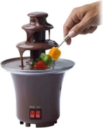 Συντριβάνι Σοκολάτας με 3 Επίπεδα -Mini Chocolate Fondue Fountain