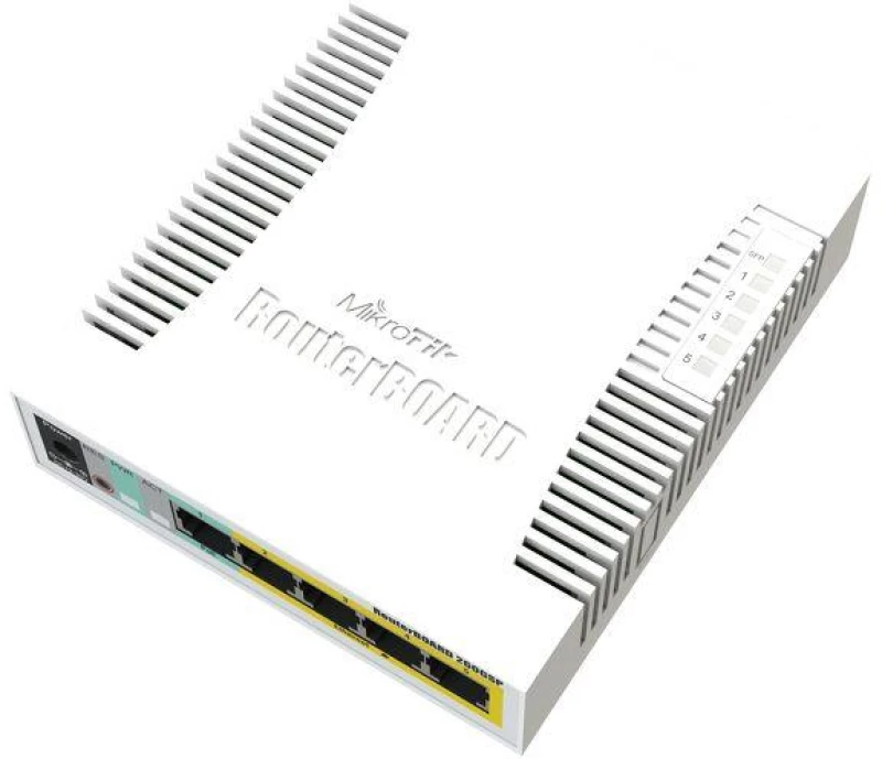 Mikrotik RB260GSP network switch Managed Gigabit Ethernet (10/100/1000) Power over Ethernet (PoE) White