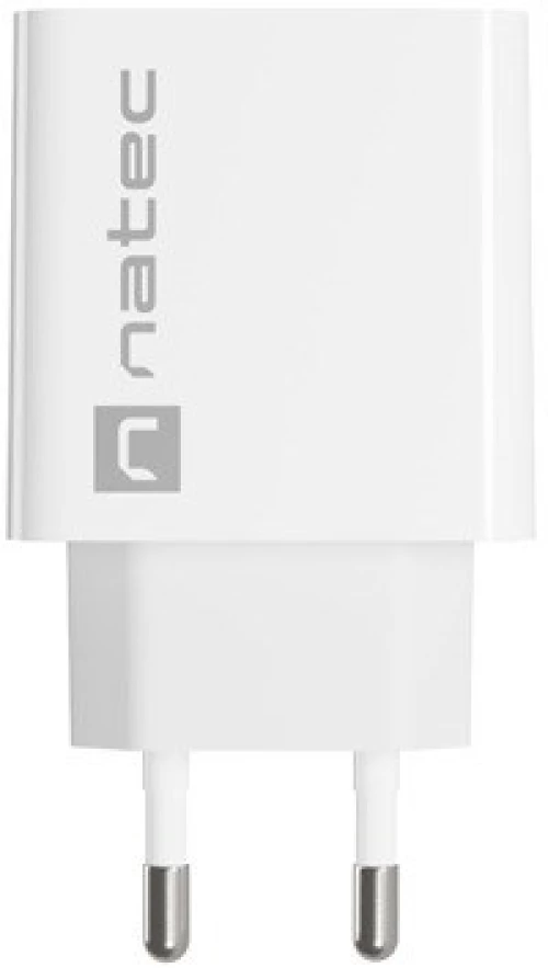 NATEC NETWORK CHARGER RIBERA USB-A 18W WHITE