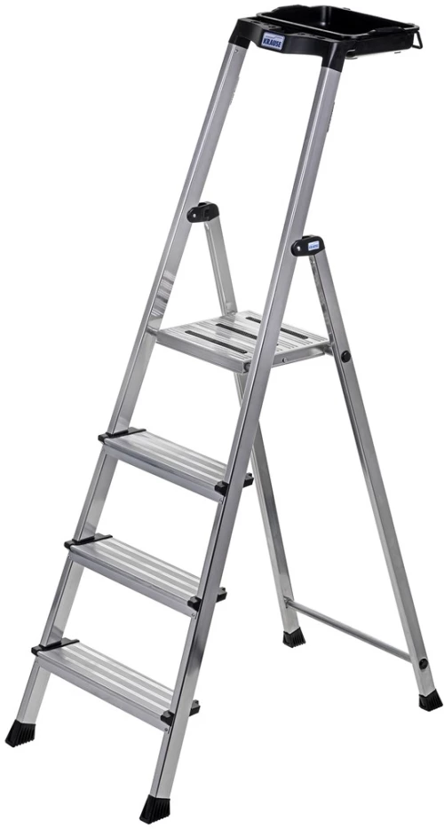 Krause Secury Folding ladder silver