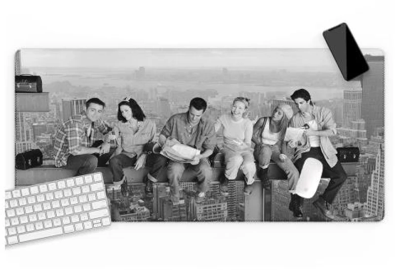 Mousepad Warner Bros Friends 016 80x40cm Γκρι (1 τεμ)