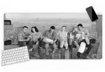 Mousepad Warner Bros Friends 016 80x40cm Γκρι (1 τεμ)