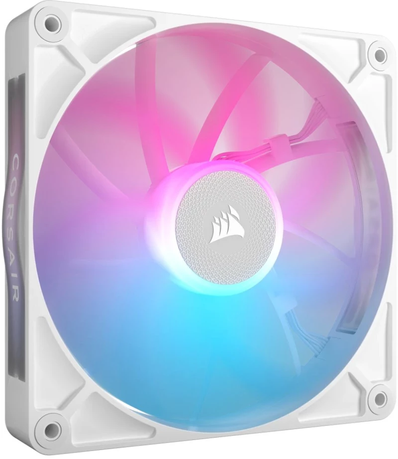 Corsair iCUE LINK RX140 RGB Series, PWM Fan - 140mm, white