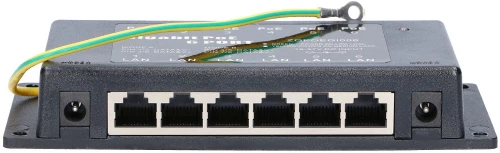Extralink POE INJECTOR 6 PORT GIGABIT - 1 Gbps - 6-Port Gigabit Ethernet 48 V