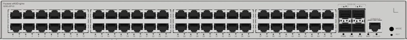Huawei S310-48P4X | Switch | 48x GE PoE+, 4x SFP+, AC, 380W