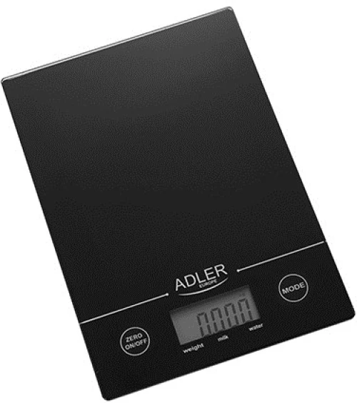 Adler AD 3138 b Mechanical kitchen scale Black Countertop Rectangle