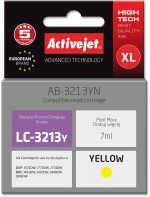Activejet AB-3213YN Ink cartridge (replacement for Brother LC3213Y Supreme 7 ml yellow)