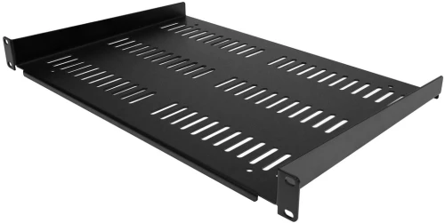 1U VENTED SHELF 12IN/(30.5CM) DEEP 1U SHELF - VENTED