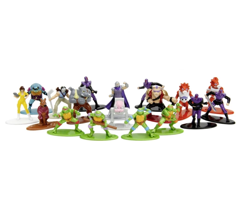 PROMO Turtles Teenage Mutant Ninja Turtles Figurines 18pcs Jada