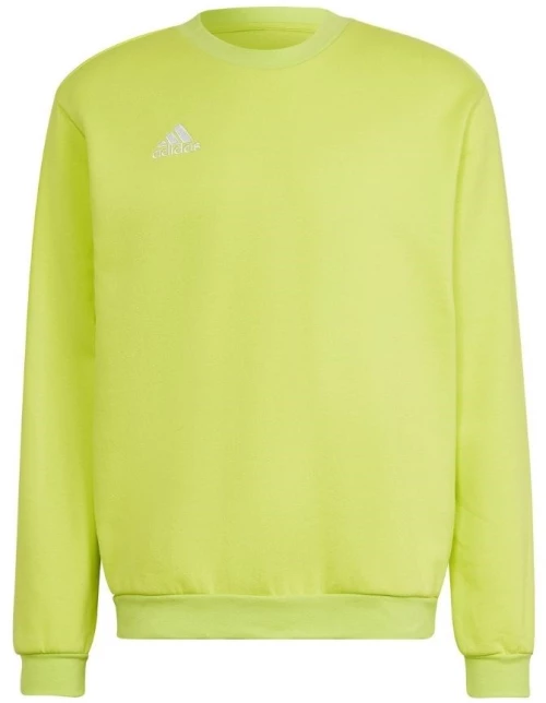 adidas Entrada 22 Sweat Top Lime Sweatshirt HC5049 M