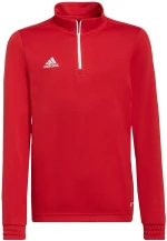 Sweatshirt for kids adidas Entrada 22 Tr Top red H57550 116cm