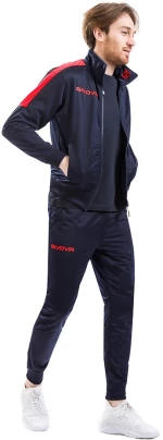 Givova Tuta Revolution Tracksuit navy blue-red TR033 0412 L