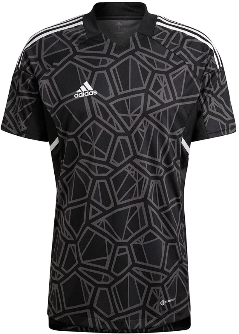Men's Condivo 22 Goalkeeper Jersey Short Sleeve black HB1619